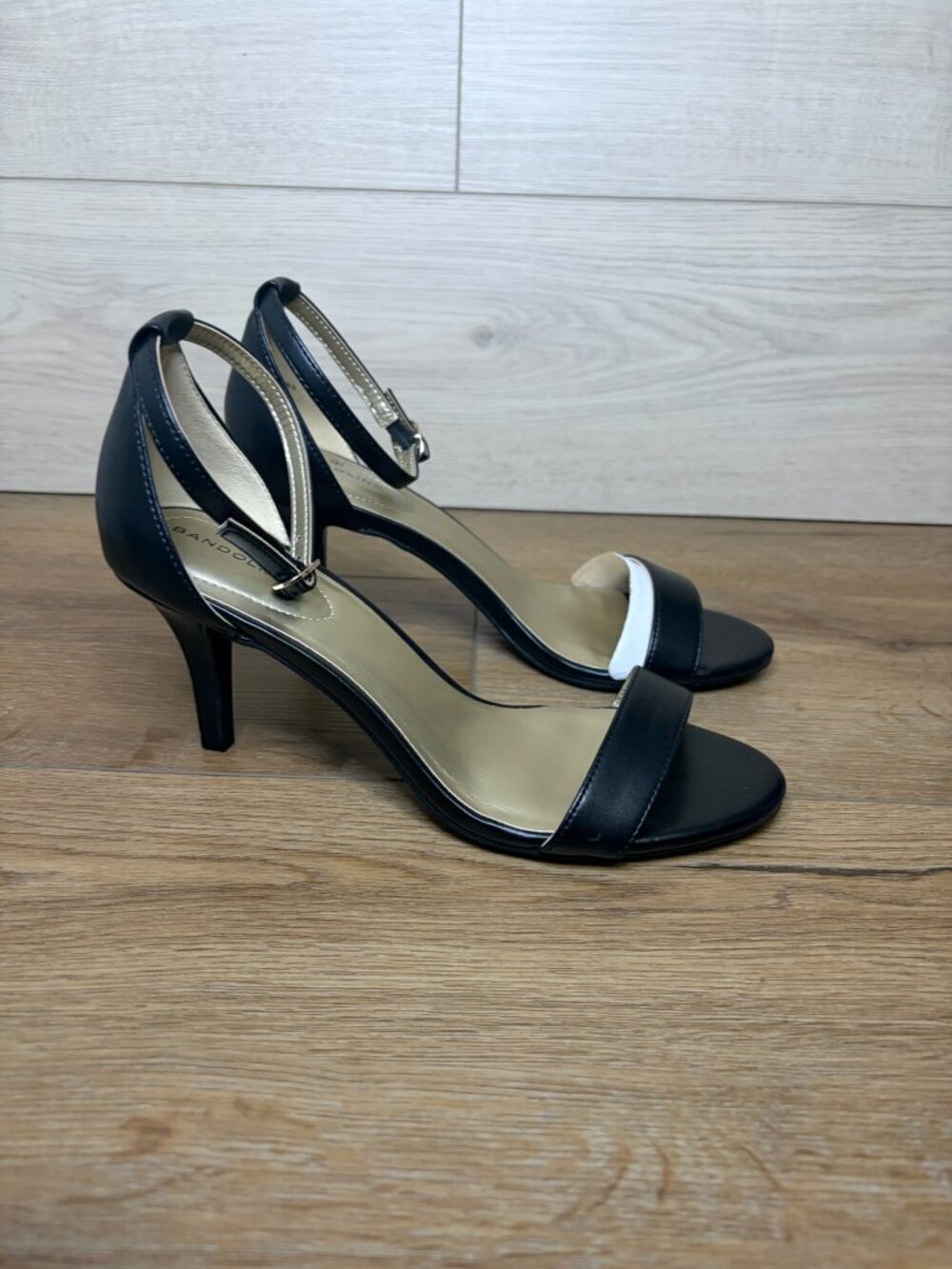 Bandolino BDMADIA Women's‎ Ankle Strap Heels Black Size 8.5M